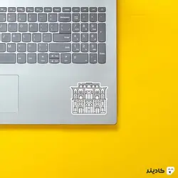 استیکر لپتاپ عالی‌قاپو اصفهان