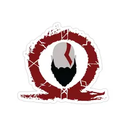 استیکر god of war - لوگو بازی