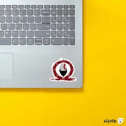 استیکر god of war - لوگو بازی