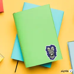 استیکر کالر دراپ گوریل