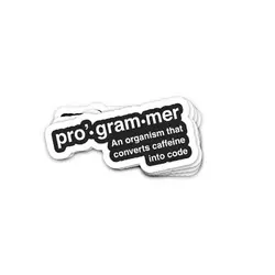 استیکر Programmer Concept