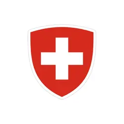 استیکر لپ تاپ سوییس - پرچم کشور سوییس