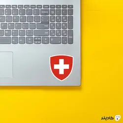 استیکر لپ تاپ سوییس - پرچم کشور سوییس