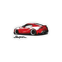 استیکر لپ تاپ شرکت Toyota - تویوتا سوپرا A90