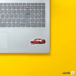 استیکر لپ تاپ شرکت Toyota - تویوتا سوپرا A90