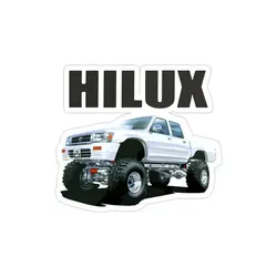 استیکر لپ تاپ شرکت Toyota - حضرت هایلوکس