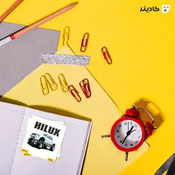 استیکر لپ تاپ شرکت Toyota - حضرت هایلوکس