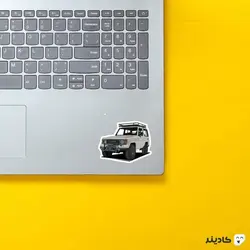 استیکر لپ تاپ شرکت Toyota - تویوتا لندکروزر