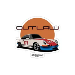 استیکر لپ تاپ شرکت porsche - پورشه ۲۷۷