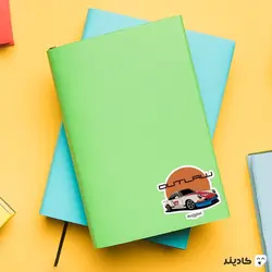 استیکر لپ تاپ شرکت porsche - پورشه ۲۷۷