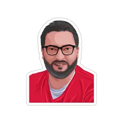 استیکر لپ تاپ تیم ملی ایران – مرحوم مهرداد میناوند