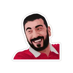 استیکر لپ تاپ تیم ملی ایران – مرحوم علی انصاریان