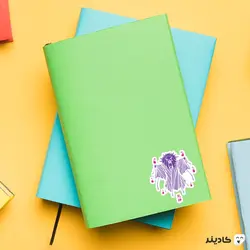 استیکر لپ تاپ- مهر مصرف کننده دیو مرده