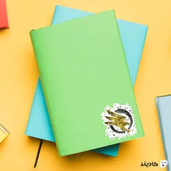 استیکر لپ تاپ جنرال - لوگوی زرد بازی