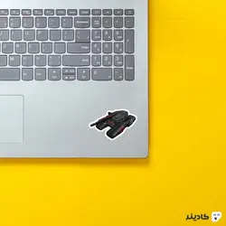 استیکر لپ تاپ جنرال - تانک بازی