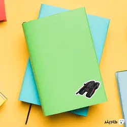 استیکر لپ تاپ جنرال - تانک بازی