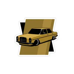 استیکر لپ تاپ خودرو benz - بنز کلاسیک و خاطره‌انگیز