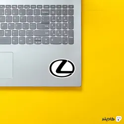استیکر لپ تاپ لکسوس - لوگو شرکت لکسوس