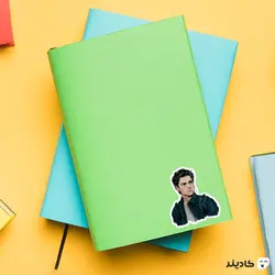 استیکر لپ تاپ نقاشی پیتر