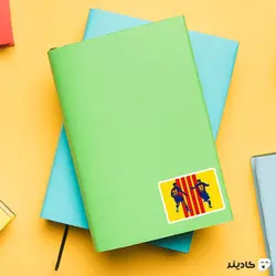 استیکر لپ تاپ مسی و فاتی