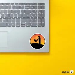 استیکر لپ تاپ ماندو