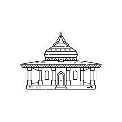 استیکر لپتاپ آرامگاه شیخ زاهد گیلانی لاهیجان