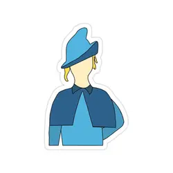 استیکر هری پاتر - دوشیزه دلاکور