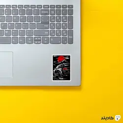استیکر لپ تاپ شرکت Toyota - رخ تویوتا لندکروز