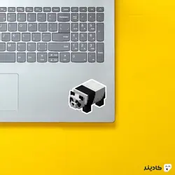 استیکر لپ تاپ پاندای ماینکرافت