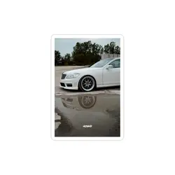 استیکر لپ تاپ خودرو benz - رخ زیبای سلطان بنز