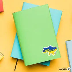 استیکر لپ تاپ جنگ - نقشه اوکراین