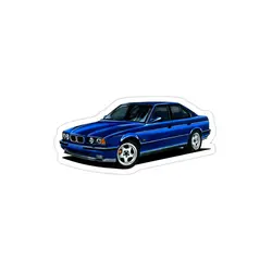 استیکر لپ تاپ شرکت bmw - مدل دهه نود بی ام و