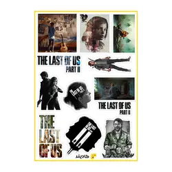 شیت استیکر ۱۱ عددی بازی The last of us