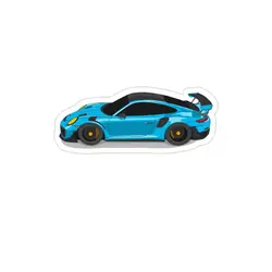 استیکر لپ تاپ شرکت porsche - پورشه 911 GT2 RS