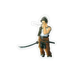 استیکر لپ تاپ black clover - کاپیتان یامی