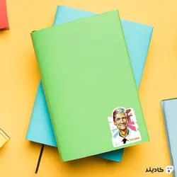 استیکر لپ تاپ تیم کوک - پوستر رنگی تیم کوک