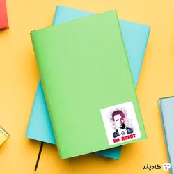 استیکر لپ تاپ مستر ربات - پوستر تایرل