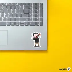 استیکر لپ تاپ پوستر فانتزی نگان