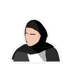 استیکر لپ تاپ - فرانک (سحر دولتشاهی)