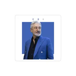 استیکر لپ تاپ آقای صدا - ابی