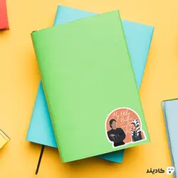 استیکر لپ تاپ برادر بزرگترم بهم یاد داد