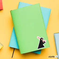 استیکر لپ تاپ دارک ساید