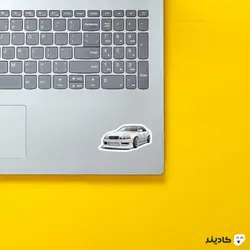 استیکر لپتاپ ماشین racing