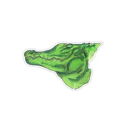 استیکر لپتاپ لبخند تمساح