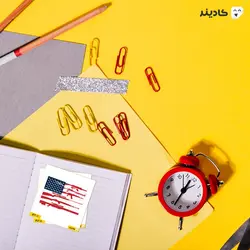 استیکر لپ تاپ کشور ایالات متحده آمریکا - آمریکا و تفنگ و خشونت!