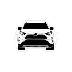 استیکر لپ تاپ شرکت Toyota - سلطان تویوتا راو فور