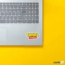 استیکر لپ تاپ شرکت Toyota - داستان‌های تویوتا