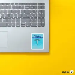استیکر لپ تاپ شرکت تسلا - لوگو شرکت تسلا
