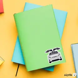 استیکر لپ تاپ شرکت تسلا - سری ایکس تسلا