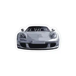استیکر لپ تاپ شرکت porsche - پورشه Carrera GT